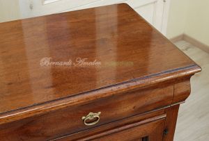 110cm classic style sideboard in solid walnut wood